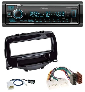 Kenwood Bluetooth MP3 DAB USB Autoradio für Toyota Aygo (2014-2021) - Bild 1 von 8
