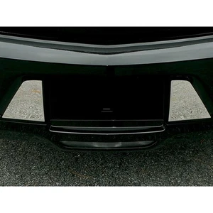 Polished License Plate Surround Trim 2pcs (fits: 2018-2019 Cadillac XTS Sedan) - Picture 1 of 4