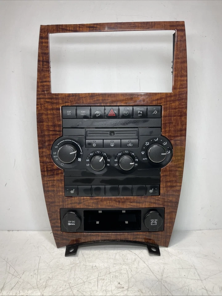 Jeep Commander 2009 unidad de control climático calefacción aire acondicionado climatización con bisel de ajuste Foto 1 de 4