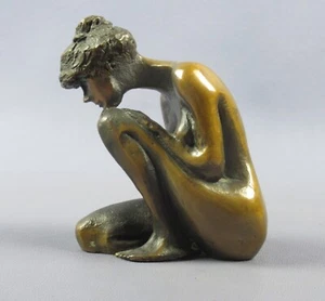 Statua bronzo Vettor Cassinari scultura numerata e firmata 135/300 XX Sec. - Imagen 1 de 15