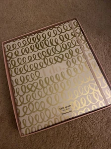Neu Kate Spade New York Gold Herz Knoten Braut Hochzeit Planer Mappe Organizer - Bild 1 von 7