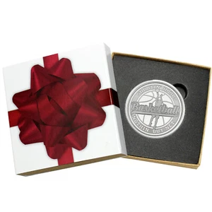 Basketball Sport 1oz .999 Feinsilbermedaille von SilverTowne in Geschenkbox - Bild 1 von 8