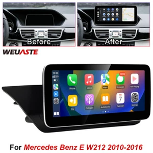 For Mercedes Benz E W212 2010-16 Android Auto Wifi Carplay 10.25'' Touch Screen - Picture 1 of 12