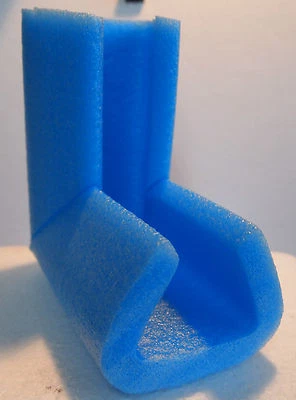 Large Blue Foam Corner Protectors - 50 x 45mm x 100mm Ideal Ebay Sellers T48Post - Image 1 of 4