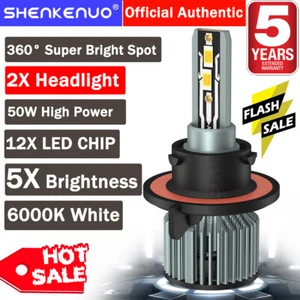 6000K 2X H13 9008 LED Headlight High Low Beam Bulb For Ford Mustang 2005-2012 Q8 - Picture 1 of 12