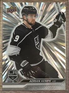 ADRIAN KEMPE 2023-24 UPPER DECK SERIES 1 OUTBURST SILVER SP #83 LA KINGS!