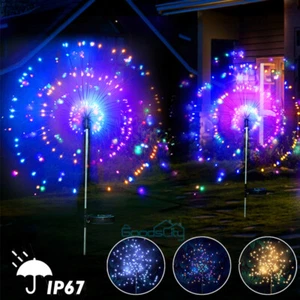200/150LED Solar Lights Outdoor Waterproof Path Lawn Garden Decor Lamp - Picture 1 of 31
