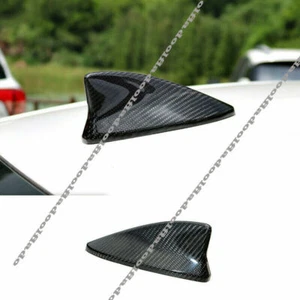 For Lexus IS RC GS NX ES RX real Carbon Fiber Shark Fin Roof Shark Fin Antenna - Picture 1 of 9