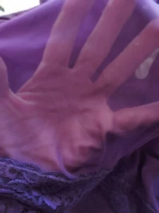 Dreamgirl sexy sheer gown purple 3x plus size - Picture 1 of 7