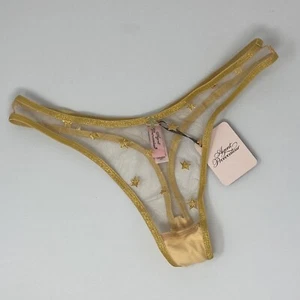 Agent Provocateur Zadi Gold Thong AP4 Large NWT - Picture 1 of 12