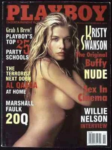 SEALED? PLAYBOY US November 2002 KRISTY SWANSON Willie Nelson SERRIA TAWAN @ VG - Picture 1 of 4