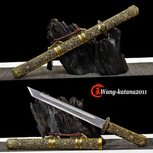 20" Sharp Self-defence Knife Modern Crafts Manganese Steel Short Tang Sword - Picture 1 of 10