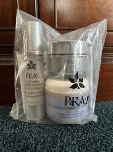 Prai Set Of 3: Platinum Night Caviar, Night Creme, Ageless Creme New In Bag - Picture 1 of 2