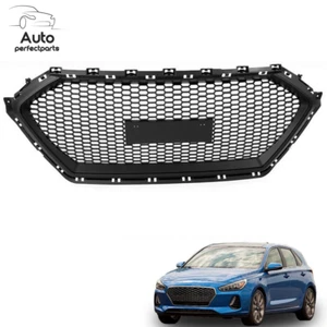 For 2017/2018 Hyundai Elantra Front Bumper Hood Grille Black Plastic Mesh Grill - Bild 1 von 10