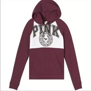 Victoria’s Secret PINK Colorblock Hoodie - Picture 1 of 1