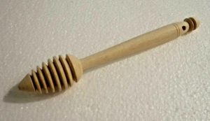 Vaina de miel de madera limón 15 cm, vuelta a mano en Marruecos - Imagen 1 de 2