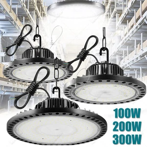 100W 200W 300W LED Iluminación de nave Foco de nave Lámpara de nave Foco de techo - Imagen 1 de 283