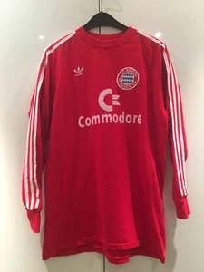 FC BAYERN MÜNCHEN COMMODORE 1986/1987 HEIMTRIKOT **TOP RARITÄT** ADIDAS TRIKOT  - Bild 1 von 5