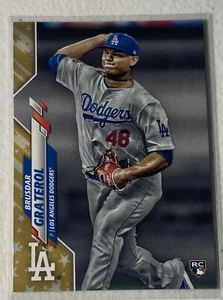 BRUSDAR GRATEROL - 2020 Topps Complete Set - GOLD STAR RC Parallel Series 2 #434 - Picture 1 of 2