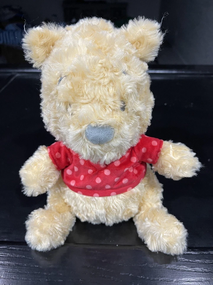 Peluche Disney Baby First Winnie the Pooh Peluche Sello Excelente Raro Foto 1 de 4