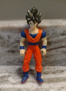 Vintage Dragon Ball Z Action Figure Goku Big Hair Anime Moveable Poseable 5" 23 - Picture 1 of 5