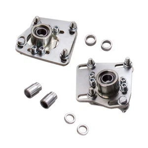 2 Pieces Caster Plates Camber Plate Front for Ford Mustang 1994-2004 V6 V8 GT - Picture 1 of 12