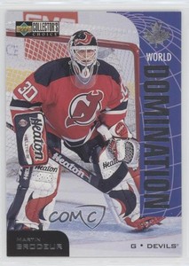 1997-98 Upper Deck Collector's Choice World Domination Martin Brodeur #W20 HOF