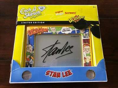 Cómics de Marvel Etch A Sketch Stan Lee Excelsior 60 aniversario edición limitada Foto 1 de 2