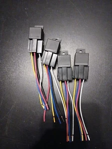 4pcs Car Relay Replacement Parts Car Relay Wiring Socket Auto Parts Accessories  - Bild 1 von 4