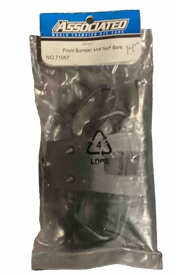 Team Associated DR10 Front Bumper and Nerf Bars ASC71067 Elec Car/Truck - Image 1 of 1