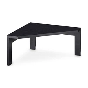 Estante esquinero de bambú en negro 30 x 30 x 15 cm para baño cocina dormitorio - Imagen 1 de 8