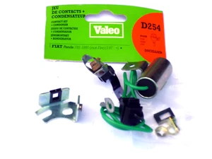 Fiat Panda 750-1000 jeu de contacts et condensateur VALEO D254 (243254) - Picture 1 of 1