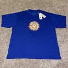 Adidas Running Sunburst Men?S Large T-Shirt Short Sleeve Blue Ha4307 Parley $40