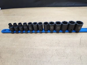 Matco ADV Tools SBPM136V - 3/8" Drive 13 Pc Metric Shallow 6Pt Impact Socket Set - Picture 1 of 8
