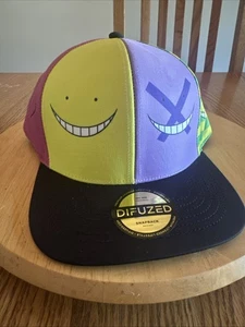 Assassination Classroom Difuzed SnapBack Baseball Hat Cap - Picture 1 of 2