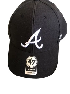 Atlanta Braves '47 Mütze schwarz  - Bild 1 von 6