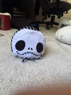 Disney Nightmare Before Christmas Jack/Sally Skellington Zum Zum Squish Stuffy - Image 1 of 4