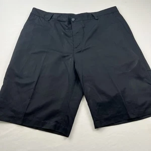 adidas Golf Shorts Mens 38 Black Climalite Performance Lightweight Outdoors Nice - Picture 1 of 10