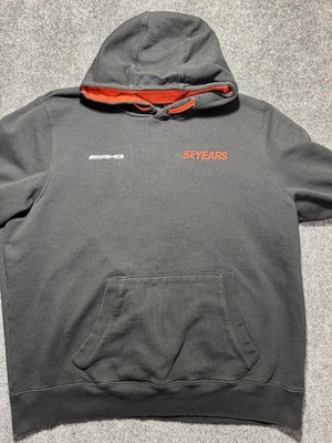 Мужская толстовка с капюшоном Mercedes AMG Petronas Formula One Team 2XL черный гоночный пуловер F1 - Изображение 1 из 4