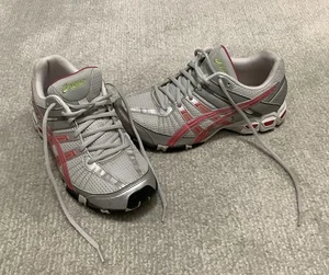 Zapatillas Tenis Mujer ASICS Lt Gris Con Rosa Talla 7.5 - Imagen 1 de 8