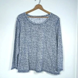 T by Talbots Top Women's Size 3X Tunic Knit Terry Lounge Casual - Picture 1 of 6