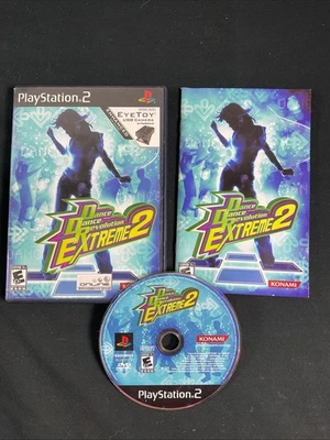 Dance Dance Revolution Extreme 2 Sony PS2, 2005 - Complete w/ Manual CIB (1) - Image 1 of 4