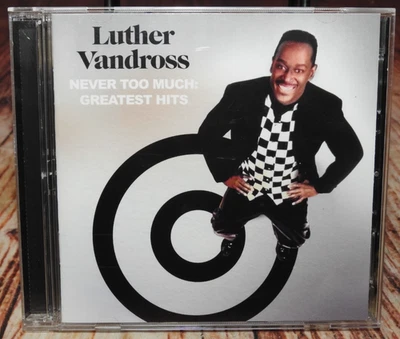 Luther Vandross - Never Too Much: Greatest Hits CD - Cracked Case - Image 1 of 4