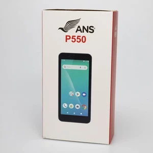 ANS P550 16GB 2GB RAM 4G LTE Dual SIM Android Smartphone - Black - New - Picture 1 of 4