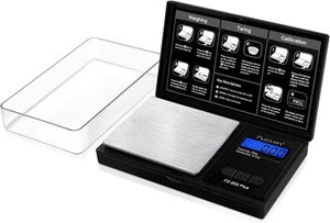 Báscula digital de bolsillo Fuzion 0,01 gramos de precisión, escala de mini gramos 200G, pequeña - Imagen 1 de 13