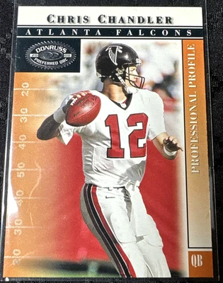 2000 Donruss Professional Profiles  Chris Chandler #2 - Image 1 of 2