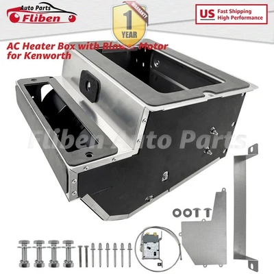 AC Heater Box w/Blower Motor For Kenworth W900/W900L W900B T600/T660 T800 Series - Image 1 of 4