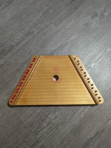 Vintage The Music Maker Nepnenoyka Lap Harp Zither Instrument - Picture 1 of 5