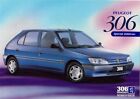 Peugeot 306 Genoa & Spinnaker Limited Editions 1996 Uk Market Sales Brochure