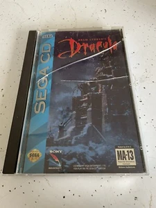 Bram Stoker's Dracula (Sega CD, 1993) Complete With Manual + Registration Tested - Picture 1 of 7